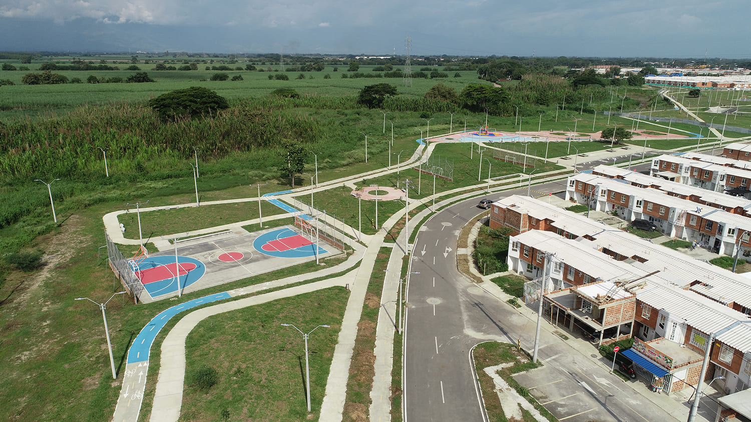 Foto del macroproyecto Belorizonte en avance de obra Mayo de 2024