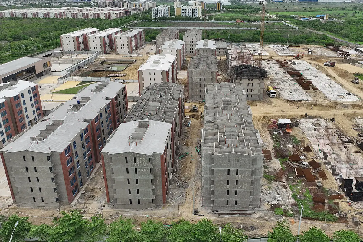 Foto del proyecto Bonavento en avance de obra Mayo de 2024