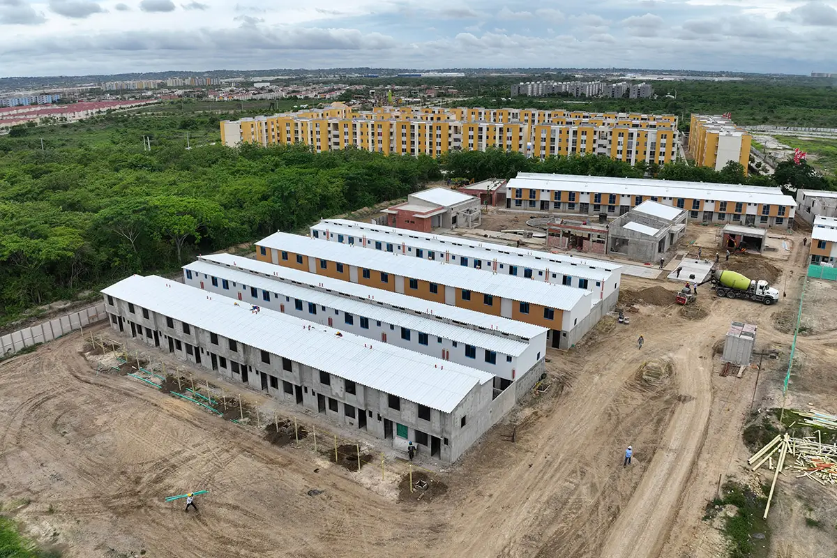 Foto del proyecto Casas de Portobelo en avance de obra Mayo de 2024