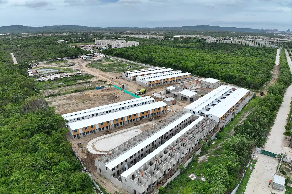 Foto del proyecto Casas de Portobelo en avance de obra Mayo de 2024