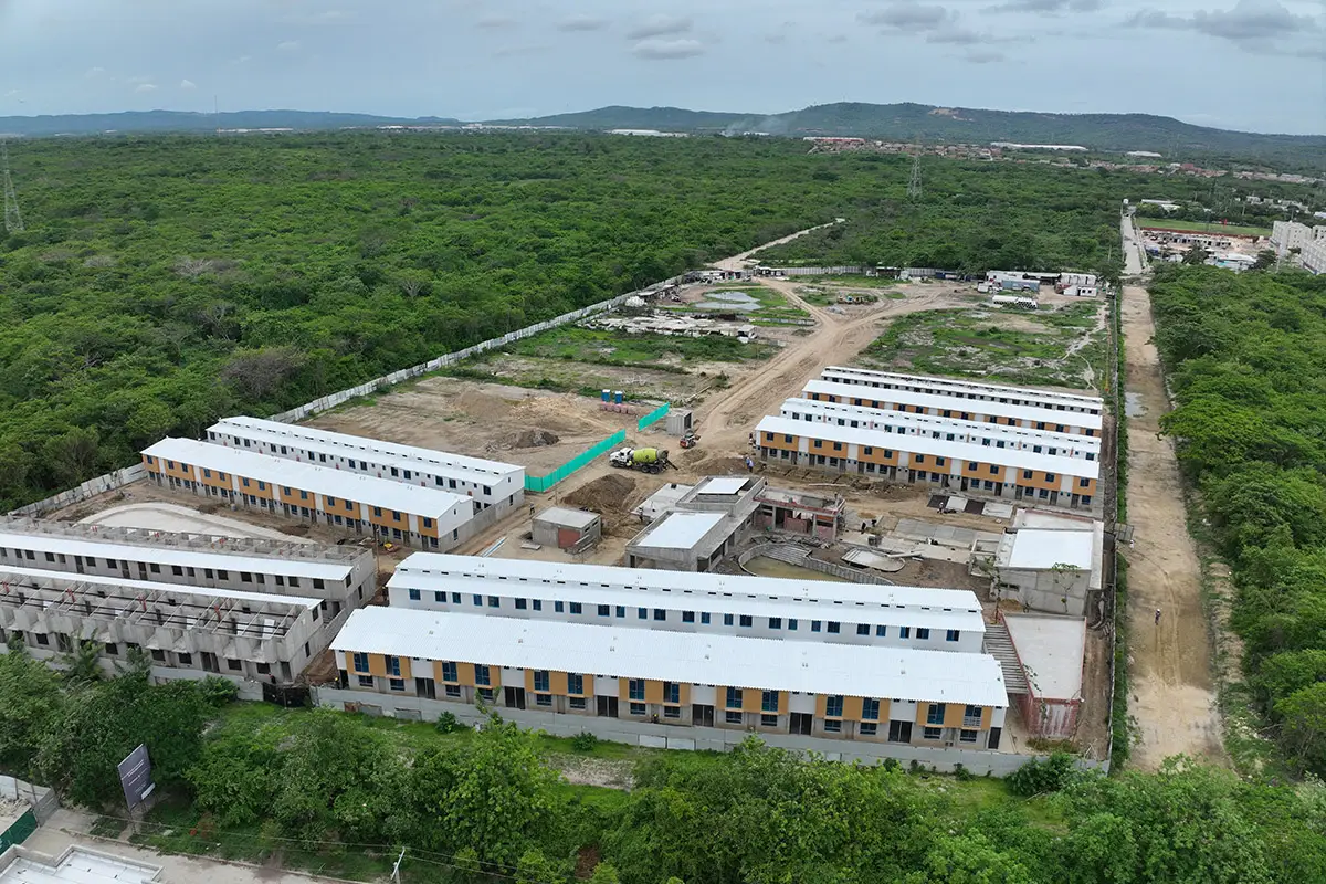 Foto del proyecto Casas de Portobelo en avance de obra Mayo de 2024