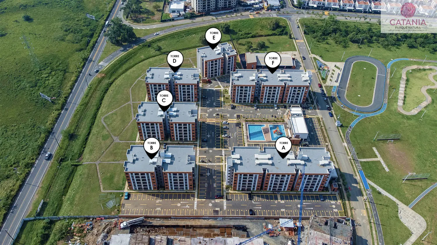 Foto del proyecto Catania en avance de obra mayo de 2025