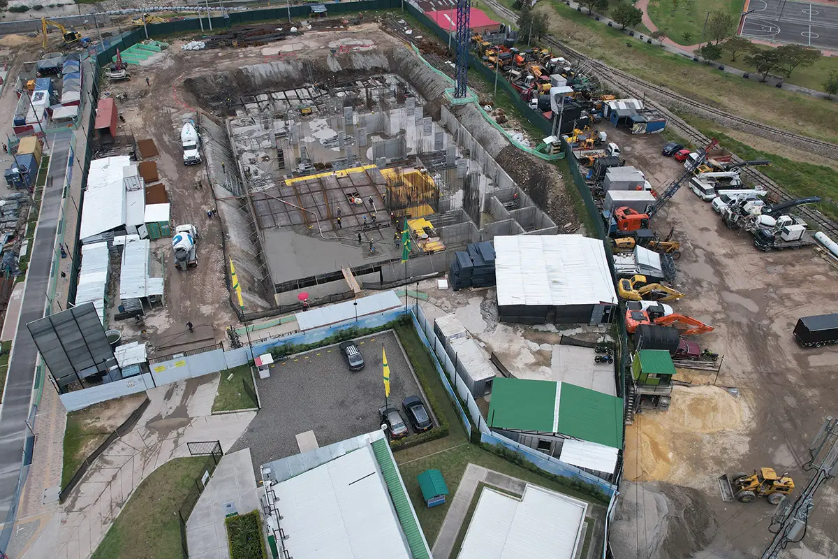 Foto del proyecto Central 68 en avance de obra Mayo de 2024