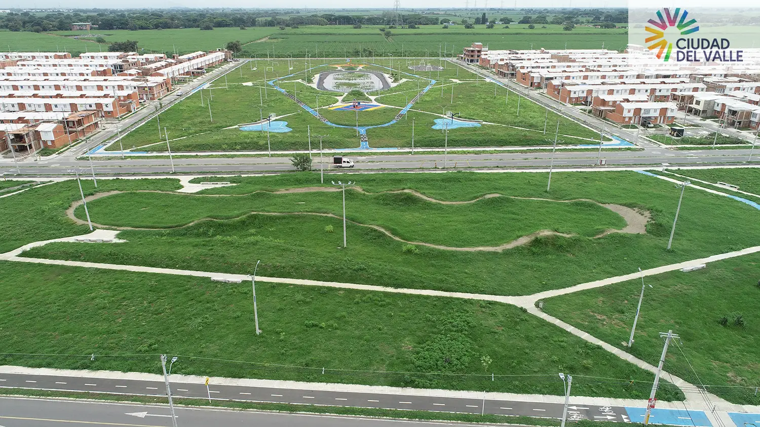 Foto del proyecto Ciudad del Valle en avance de obra Mayo de 2024