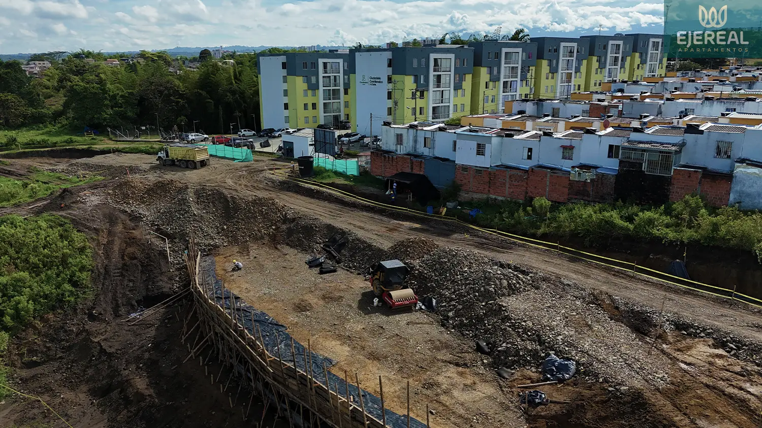 Foto del proyecto Ejereal en avance de obra mayo de 2025