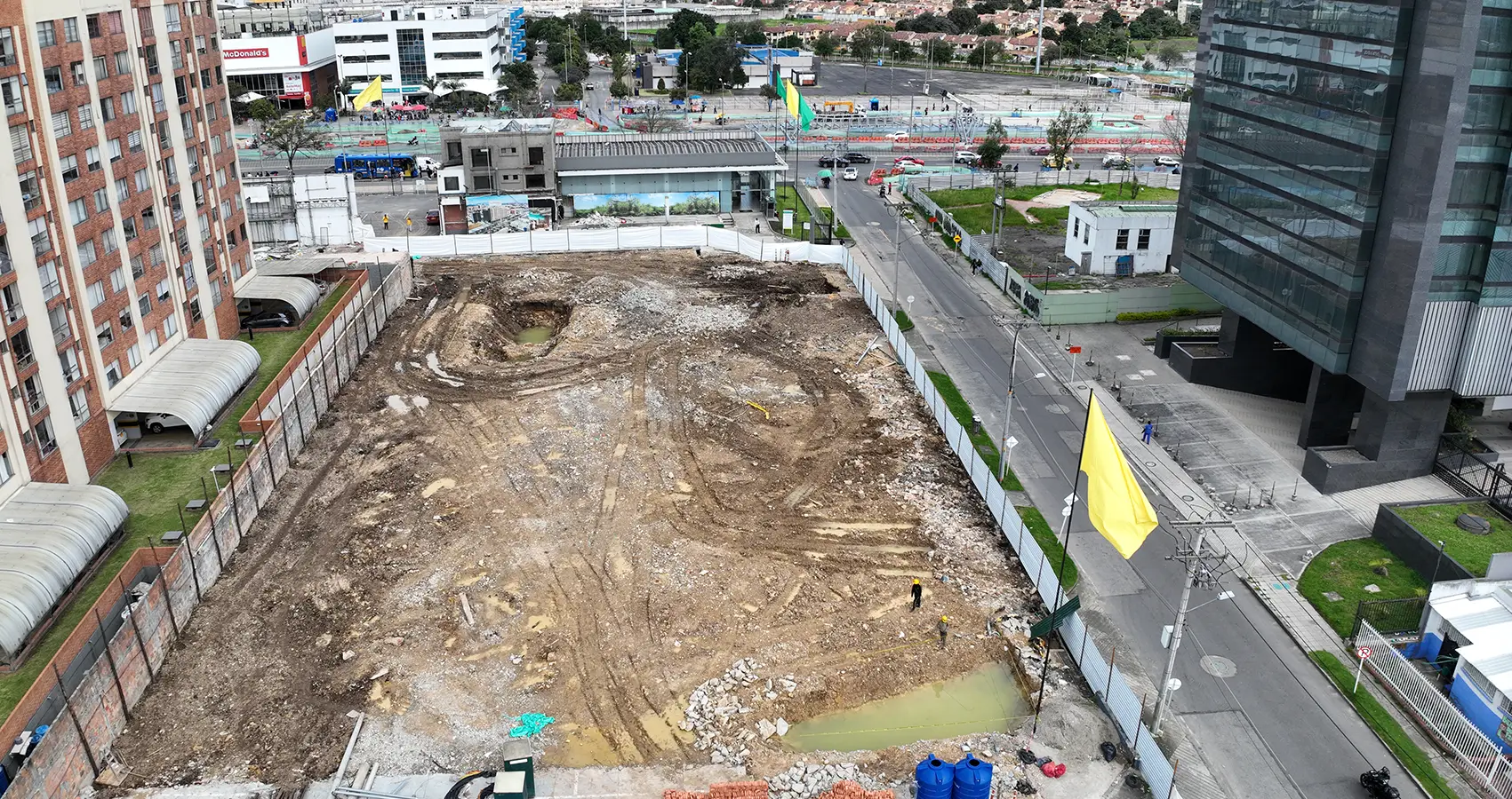 Foto del proyecto La Floresta Living en avance de obra mayo de 2025