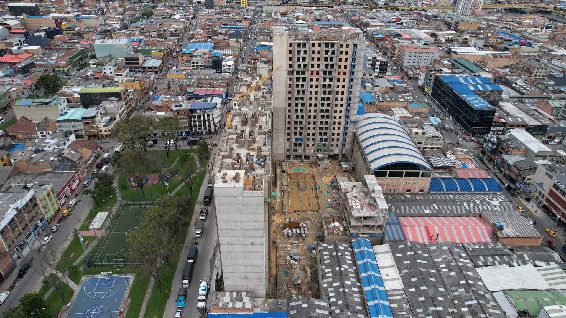 Foto del proyecto Novum Ricaurte en avance de obra Mayo de 2024