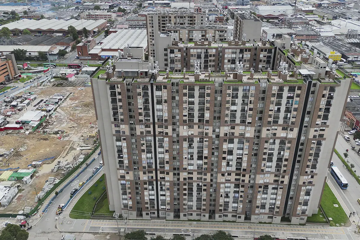 Foto del proyecto Mistral en avance de obra octubre de 2025