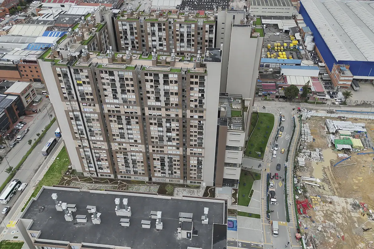 Foto del proyecto Mistral en avance de obra octubre de 2025