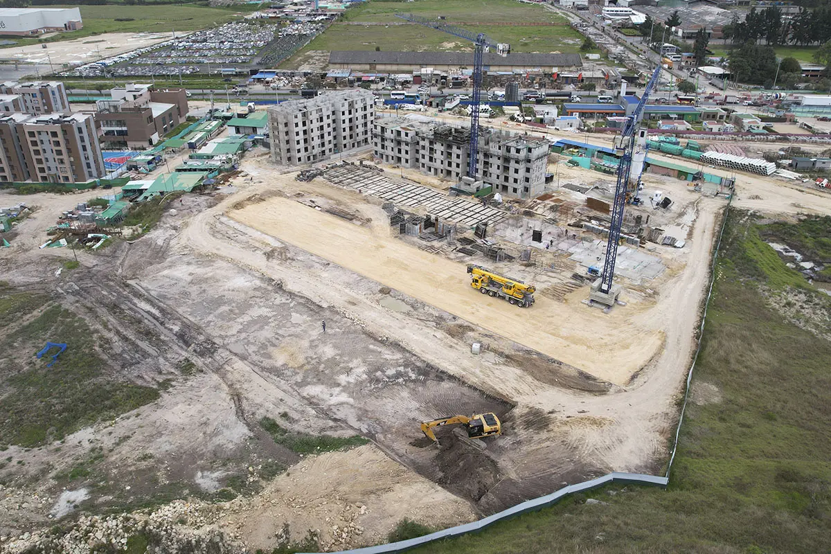 Foto del proyecto Parques del vínculo en avance de obra noviembre de 2025
