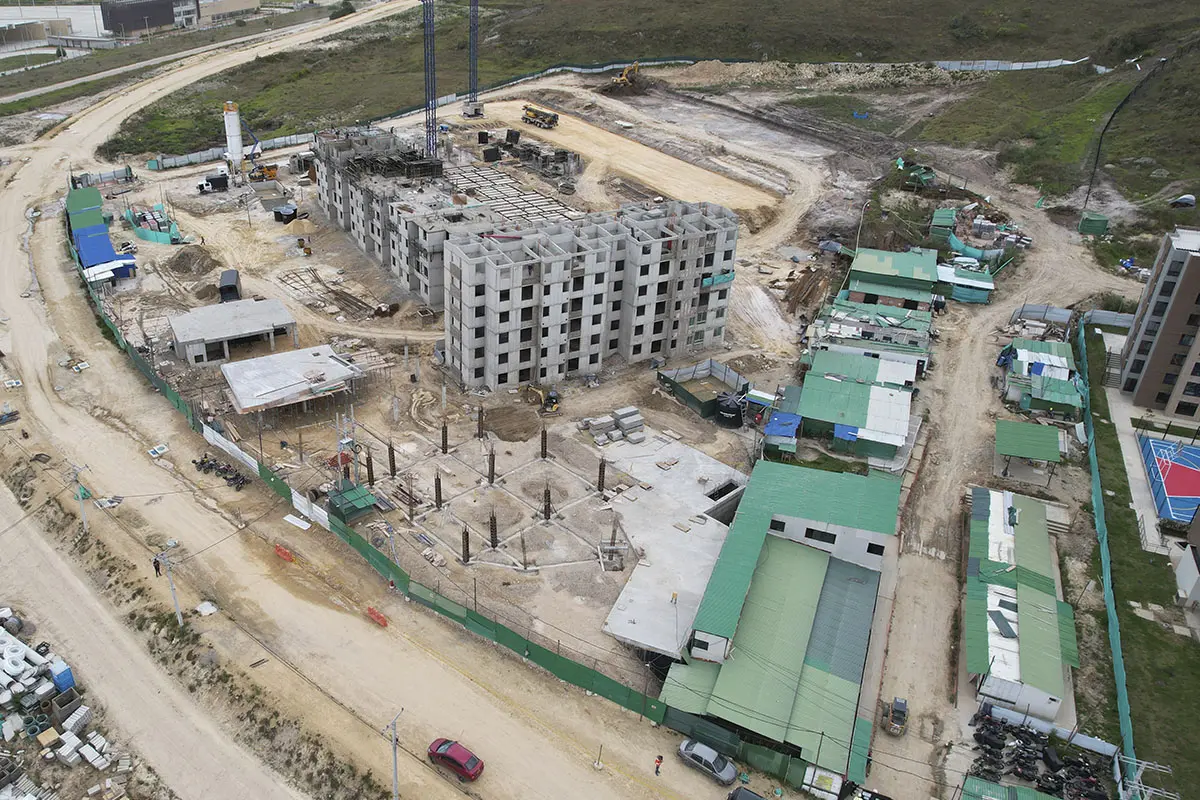 Foto del proyecto Parques del vínculo en avance de obra noviembre de 2025