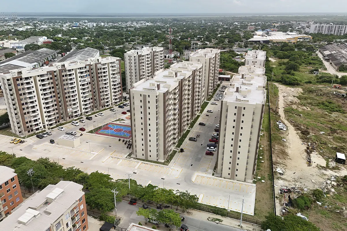 Foto del proyecto Puerto Guitarra en avance de obra noviembre de 2025