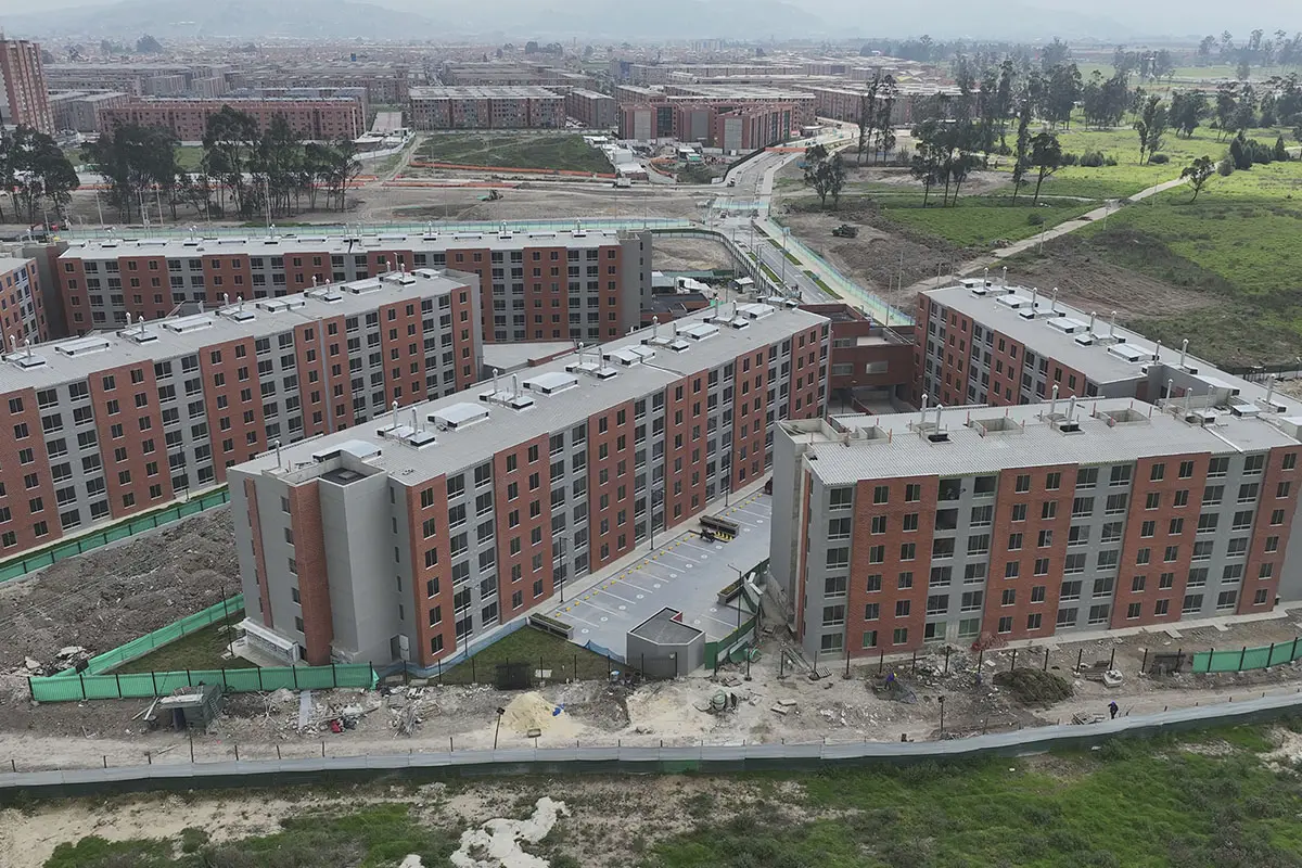 Foto del proyecto Rosa Celeste en avance de obra noviembre de 2025