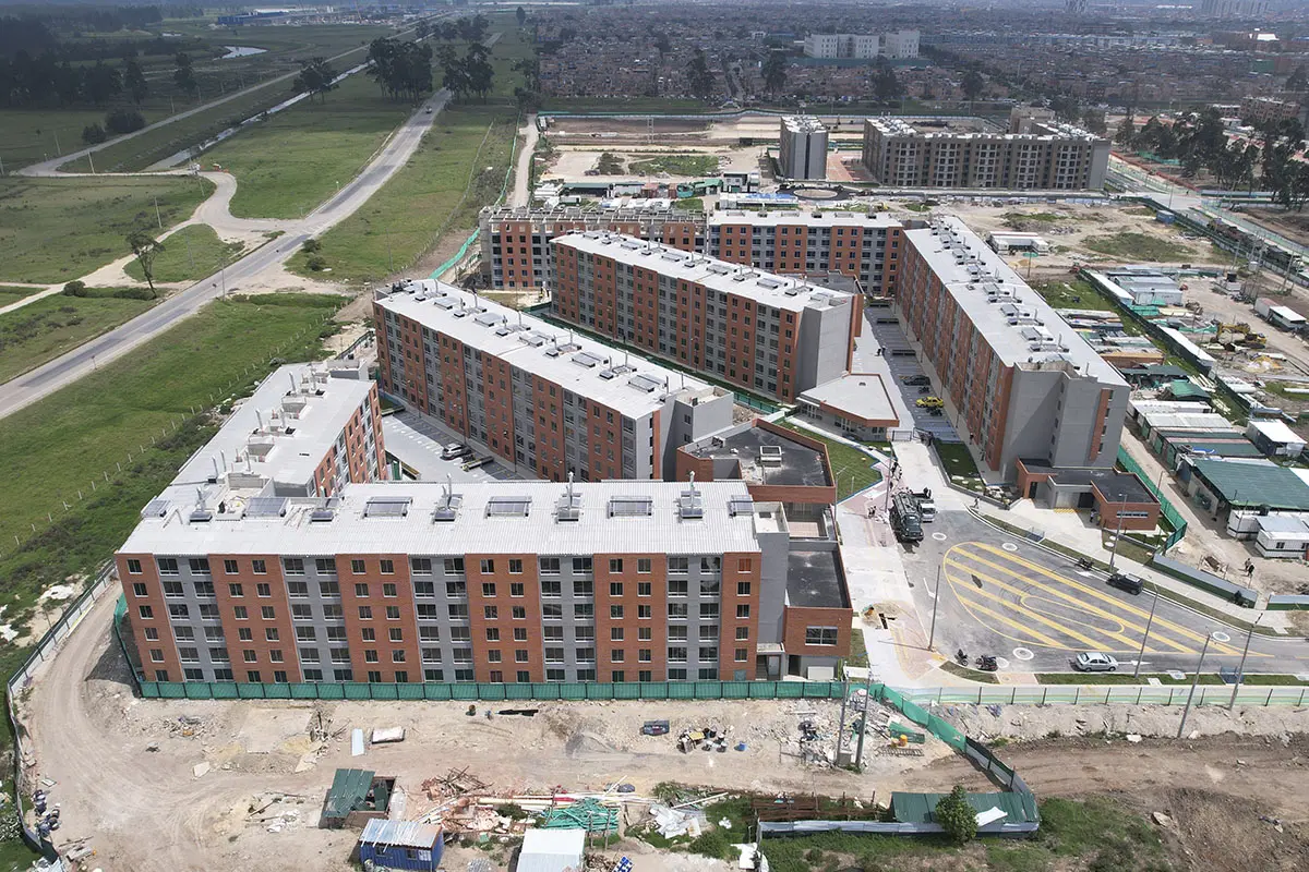 Foto del proyecto Rosa Celeste en avance de obra noviembre de 2025