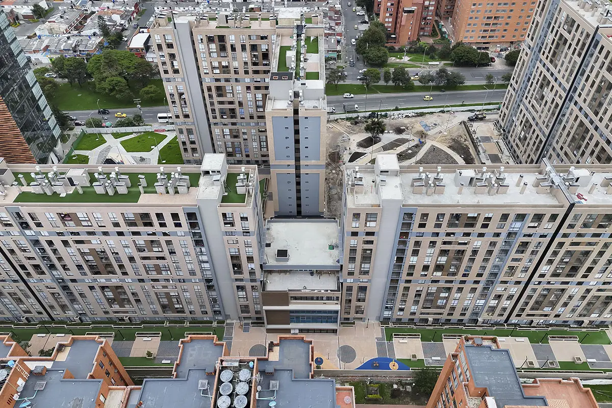 Foto del proyecto Salitre Living en avance de obra noviembre de 2025