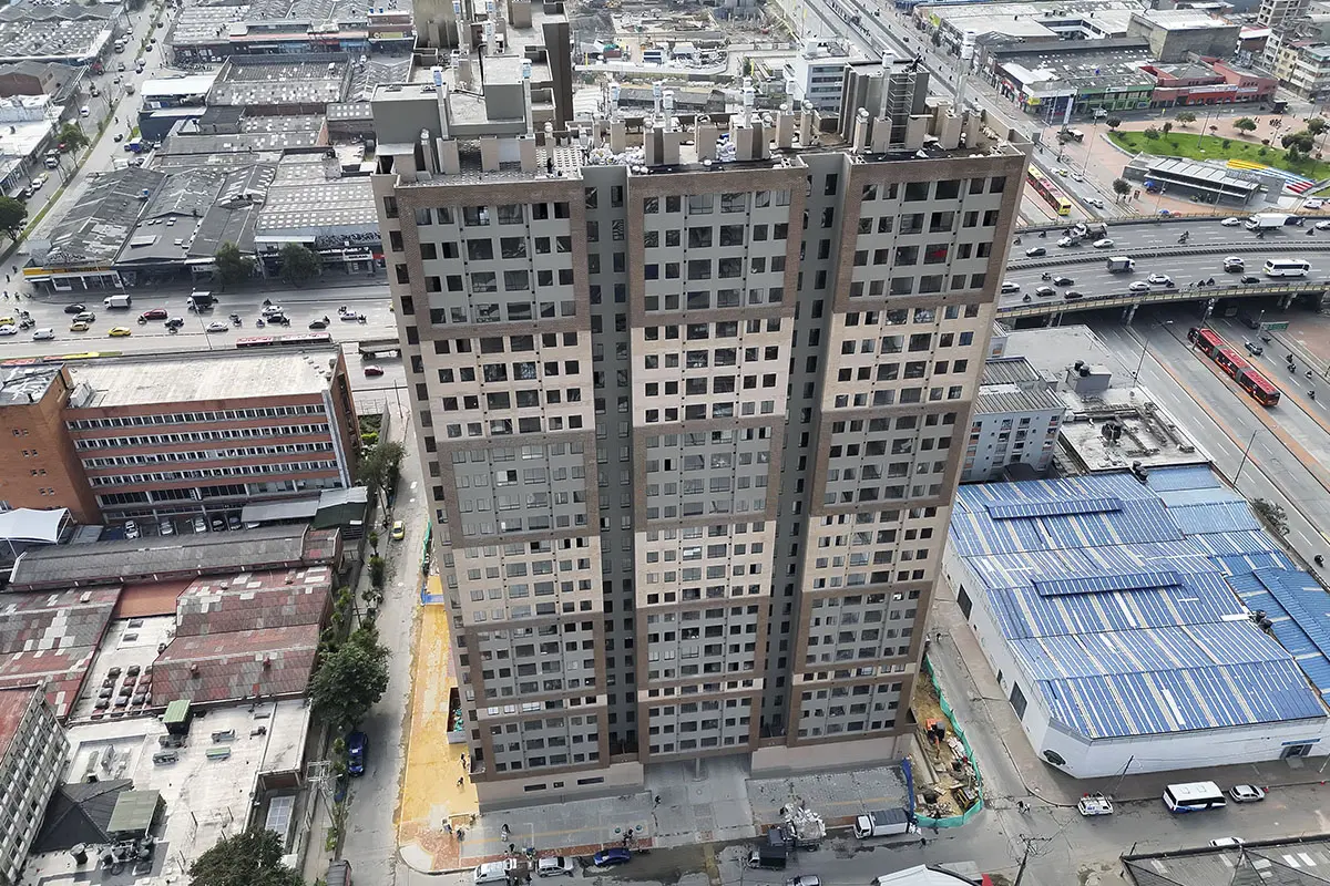 Foto del proyecto Urbana 30 en avance de obra noviembre de 2025