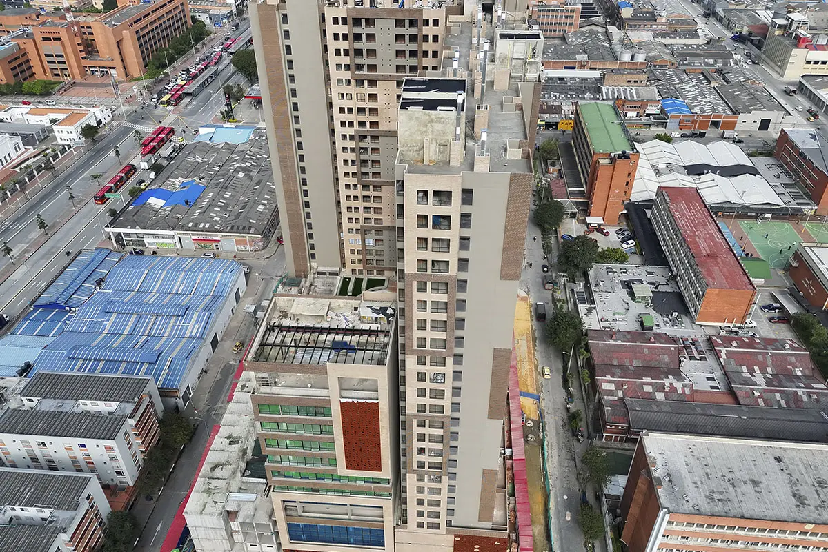 Foto del proyecto Urbana 30 en avance de obra noviembre de 2025