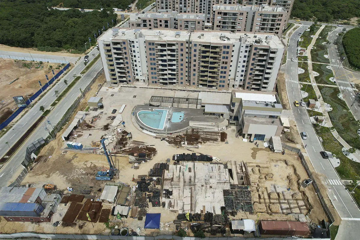 Foto del proyecto Vizcaina en avance de obra noviembre de 2025