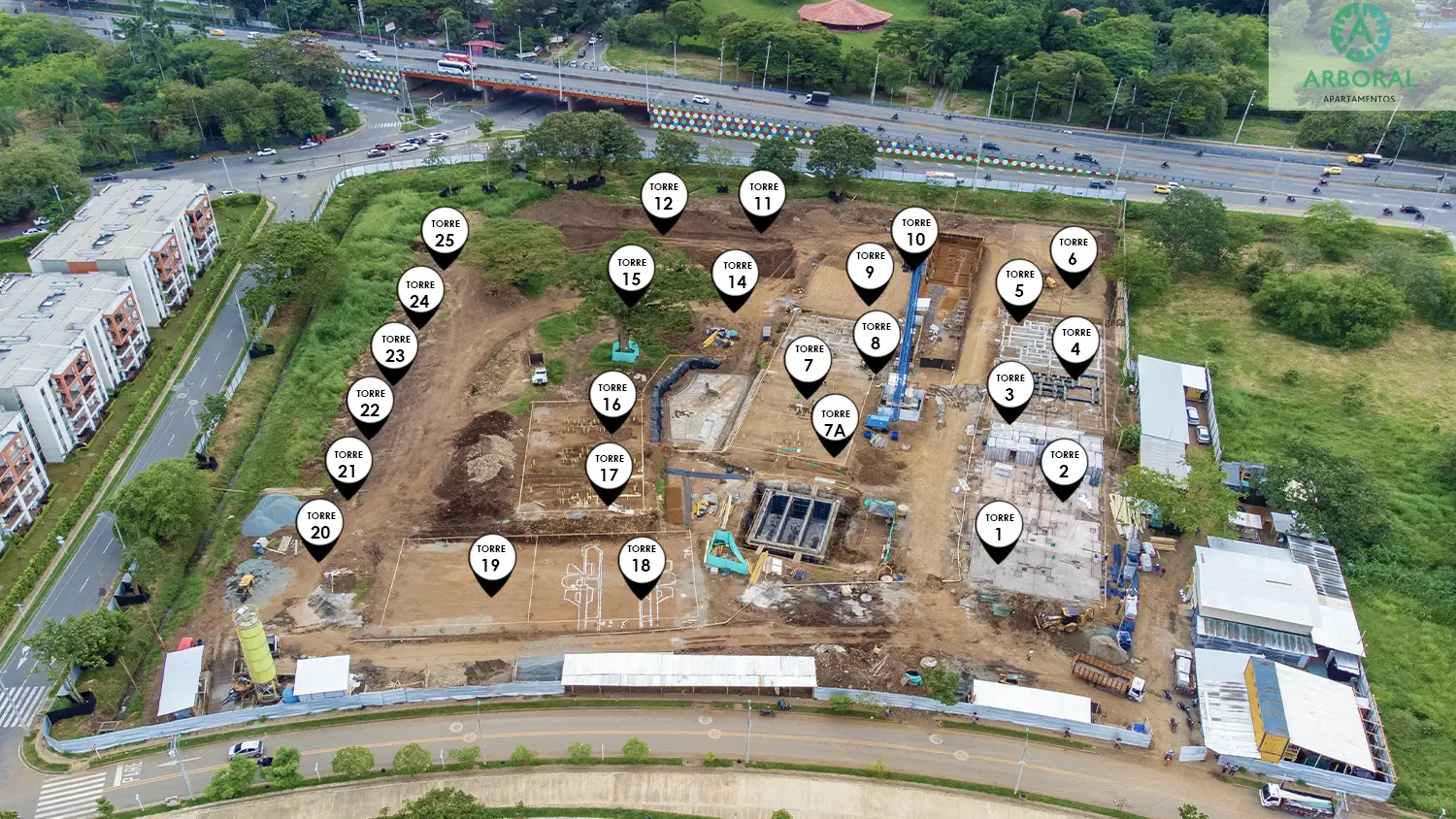 Foto del proyecto Arboral en avance de obra noviembre de 2025