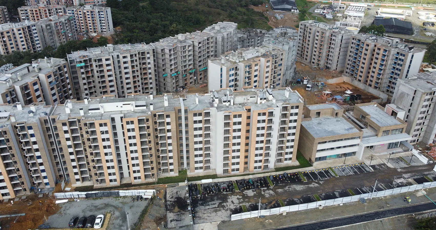 Foto de avance de obra Noviembre 2024 del Proyecto Bosque Robledal