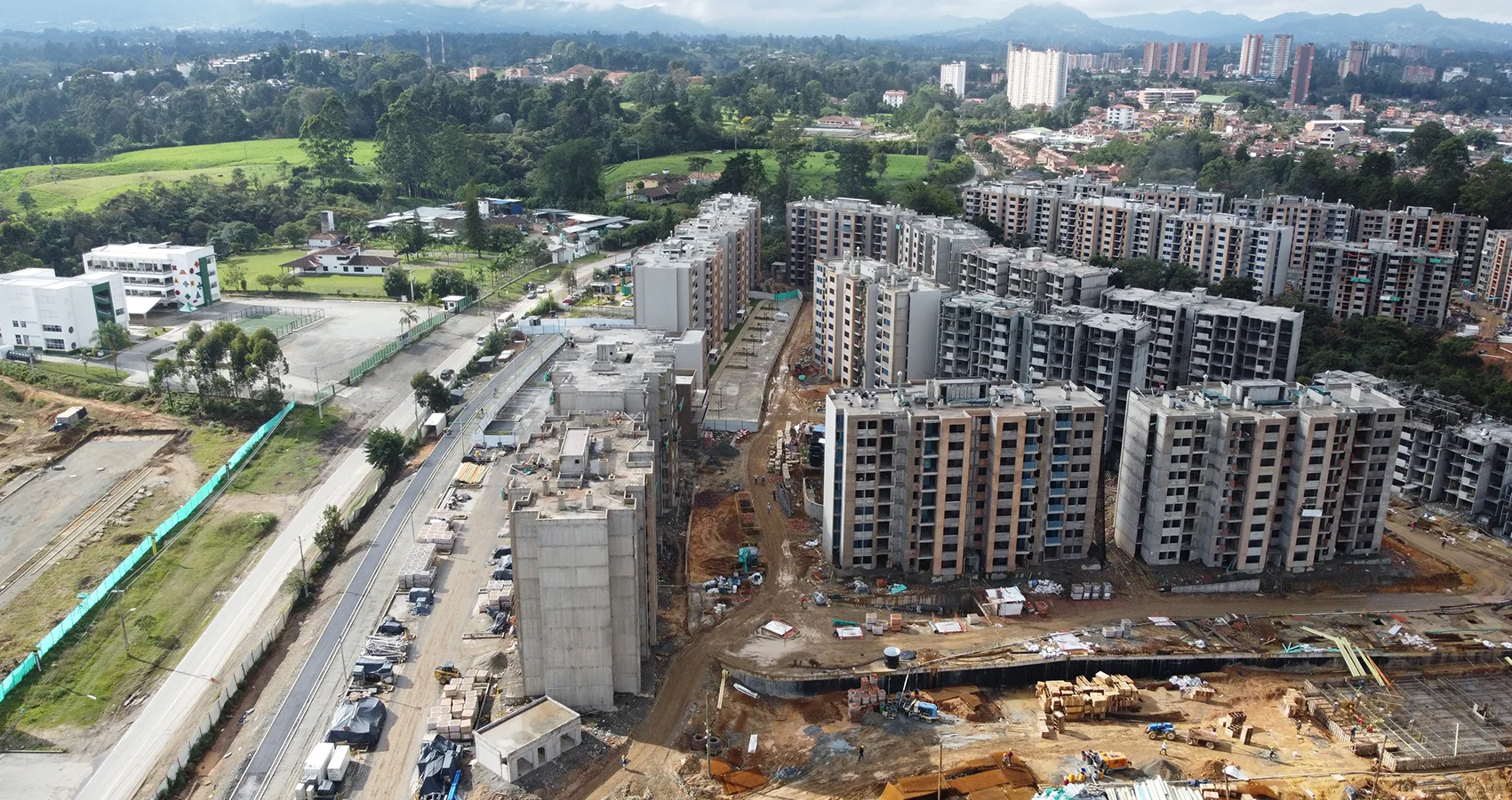 Foto de avance de obra Noviembre 2024 del Proyecto Bosque Robledal