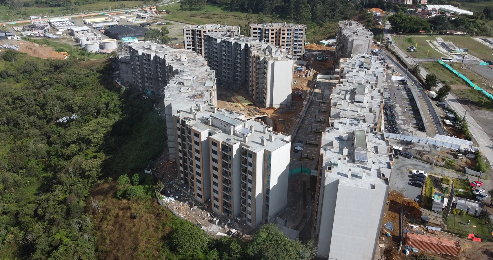 Foto de avance de obra Noviembre 2024 del Proyecto Bosque Robledal