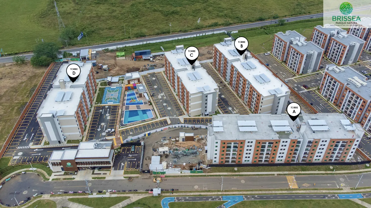 Foto del proyecto Brissea en avance de obra noviembre de 2025