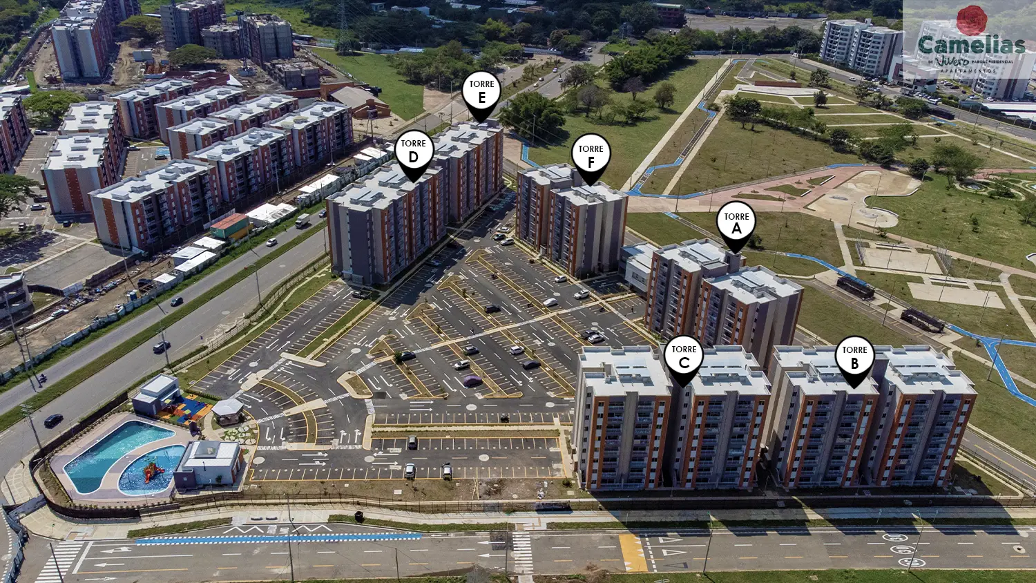 Foto del proyecto Camelias en avance de obra noviembre de 2025