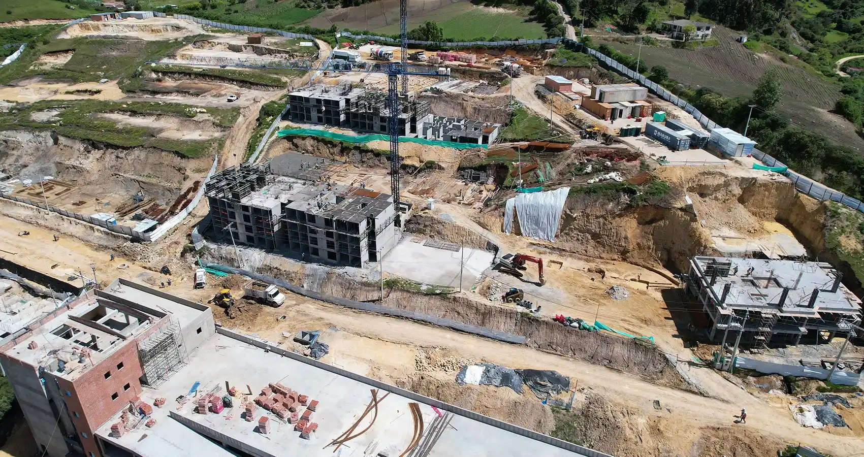 Foto del proyecto Las Violetas en avance de obra Noviembre de 2024