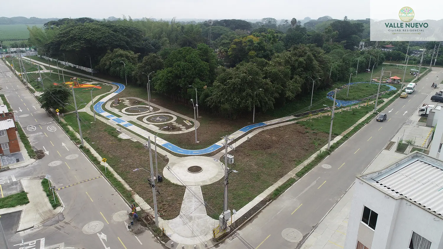 Foto del Macroproyecto Valle Nuevo en avance de obra Noviembre de 2024