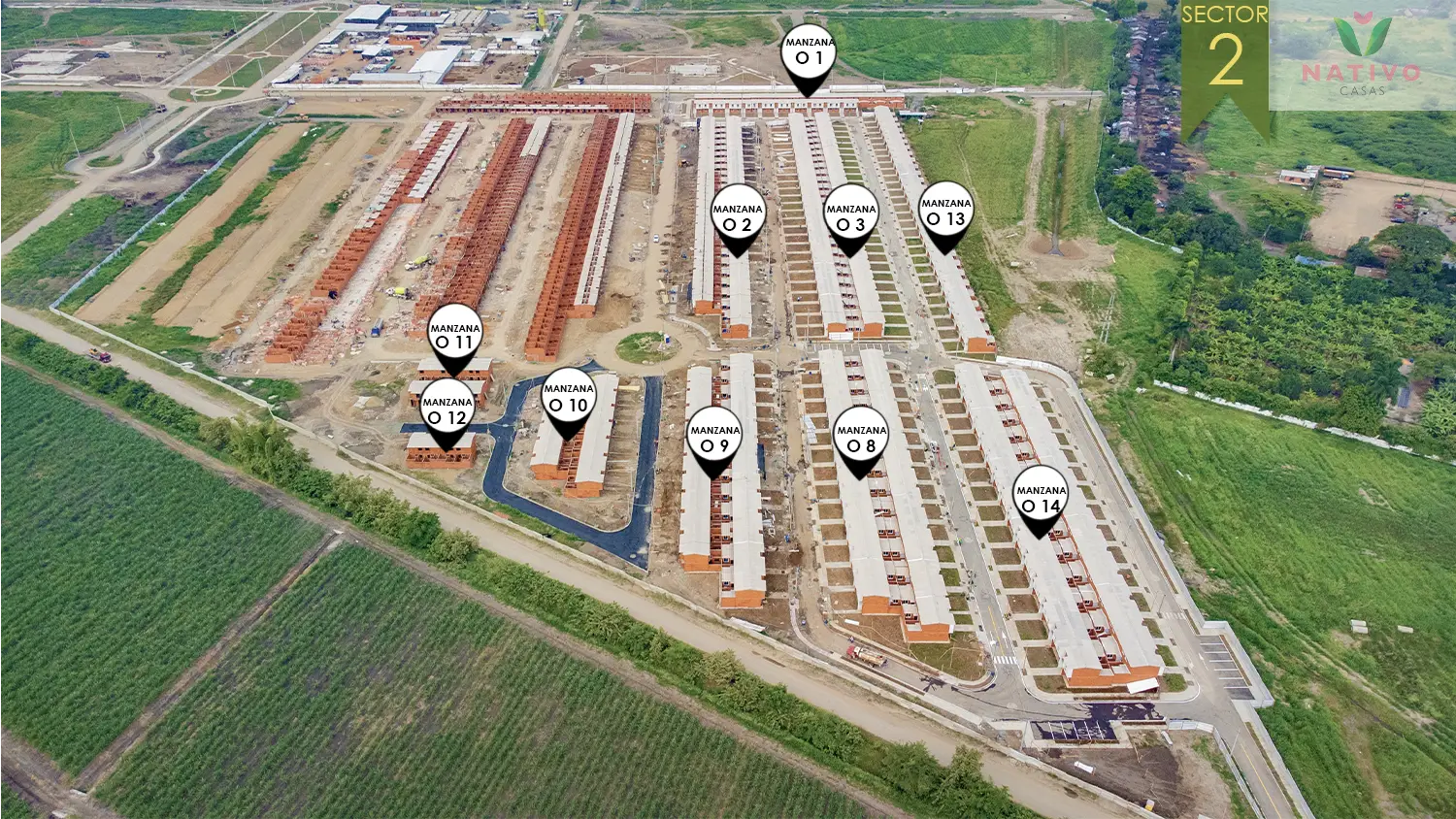 Foto del proyecto Nativo Sector 2 en avance de obra Noviembre de 2024