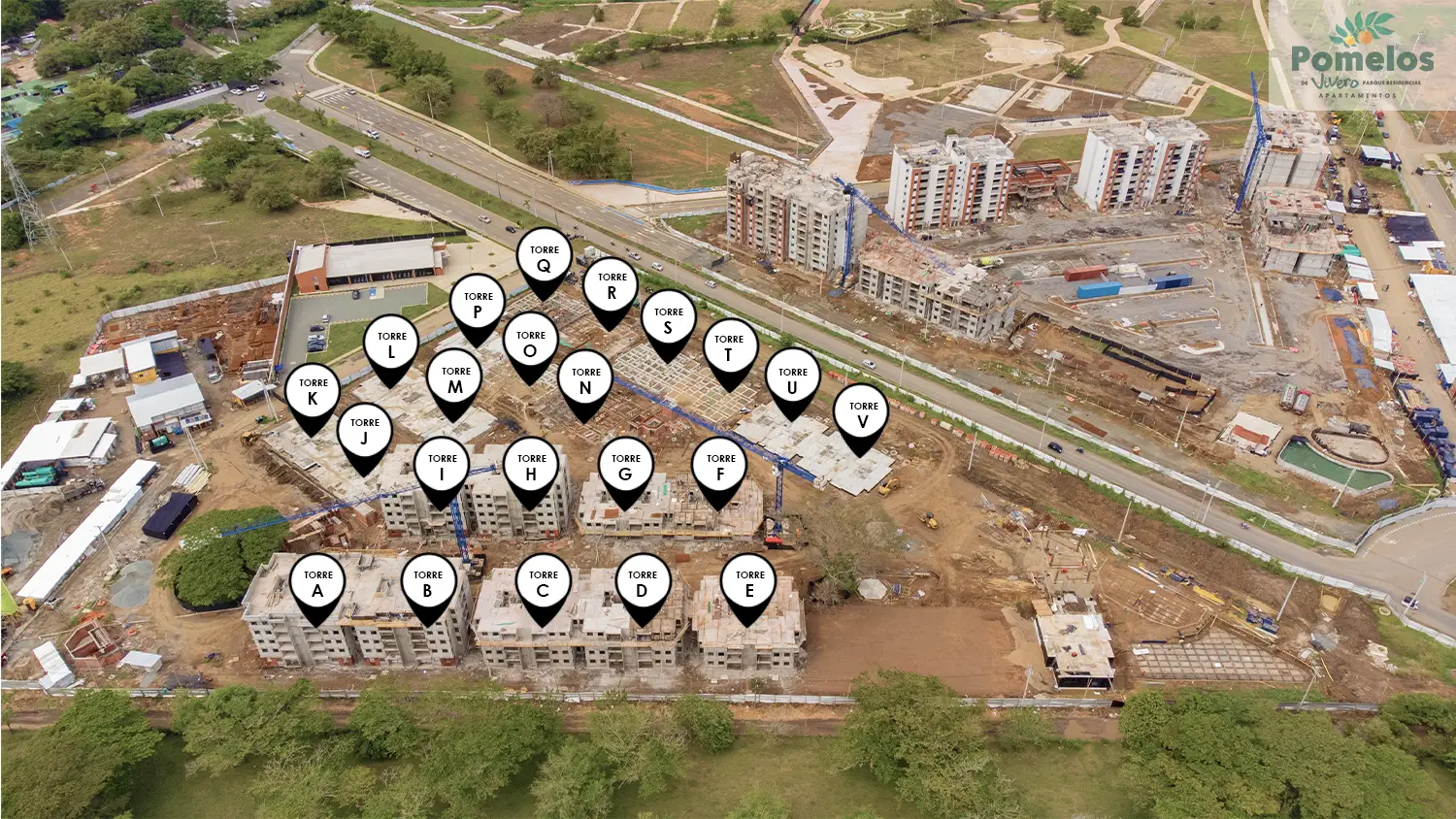 Foto del proyecto Pomelos en avance de obra Noviembre de 2024