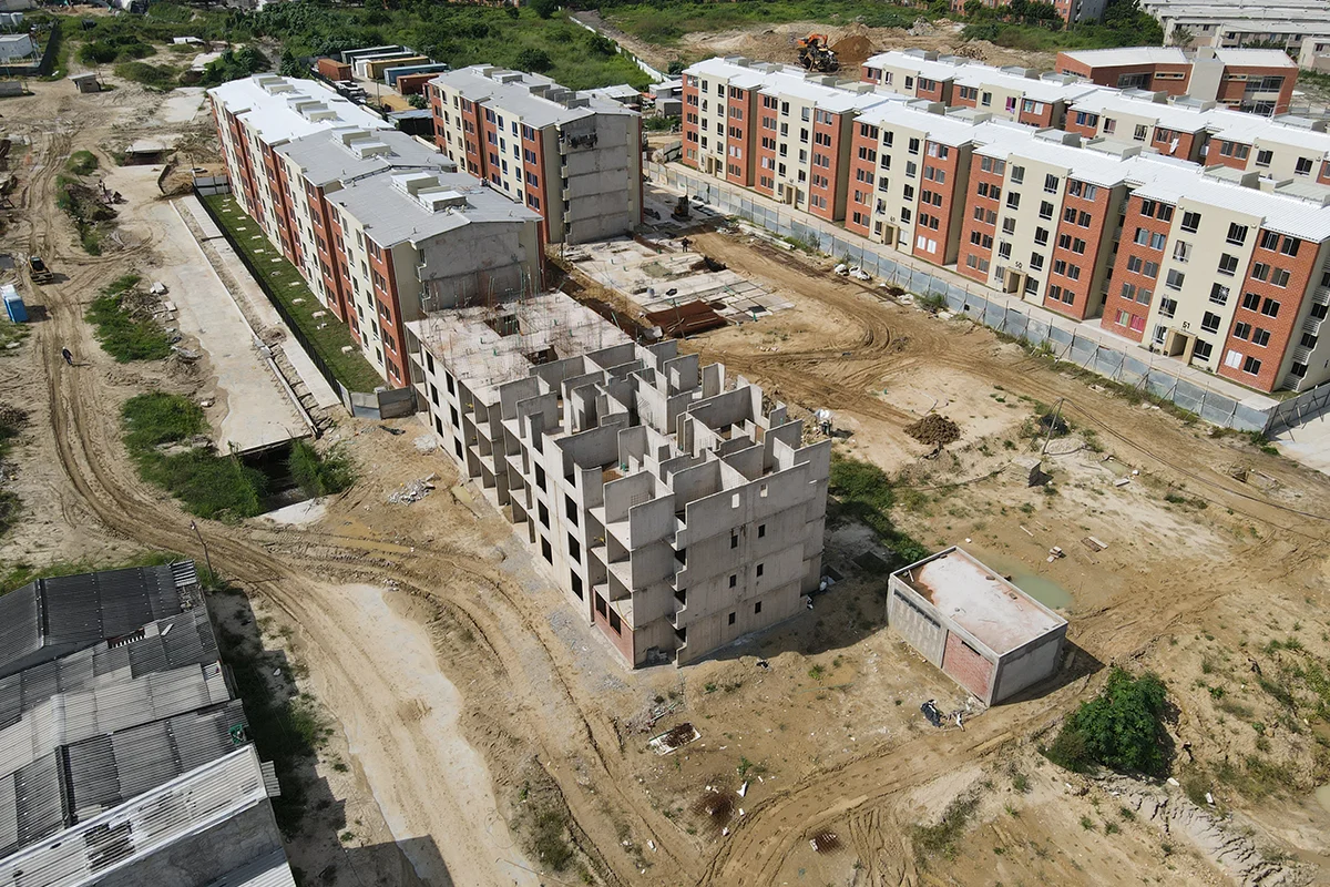 Foto del proyecto Puerto Campana en avance de obra Noviembre del 2024