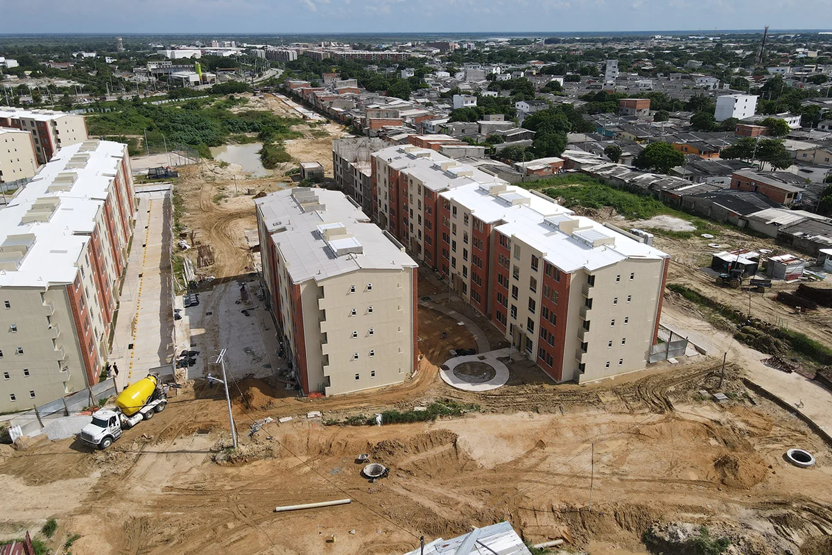 Foto del proyecto Puerto Campana en avance de obra Noviembre del 2024