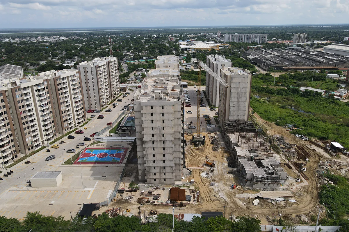 Foto del proyecto Puerto Guitarra en avance de obra Noviembre de 2024