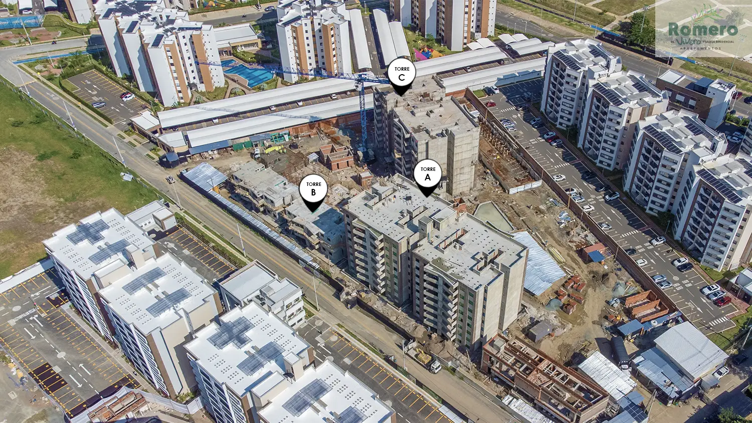 Foto del proyecto Romero en avance de obra noviembre de 2025