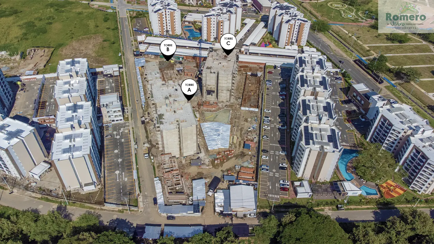 Foto del proyecto Romero en avance de obra noviembre de 2025