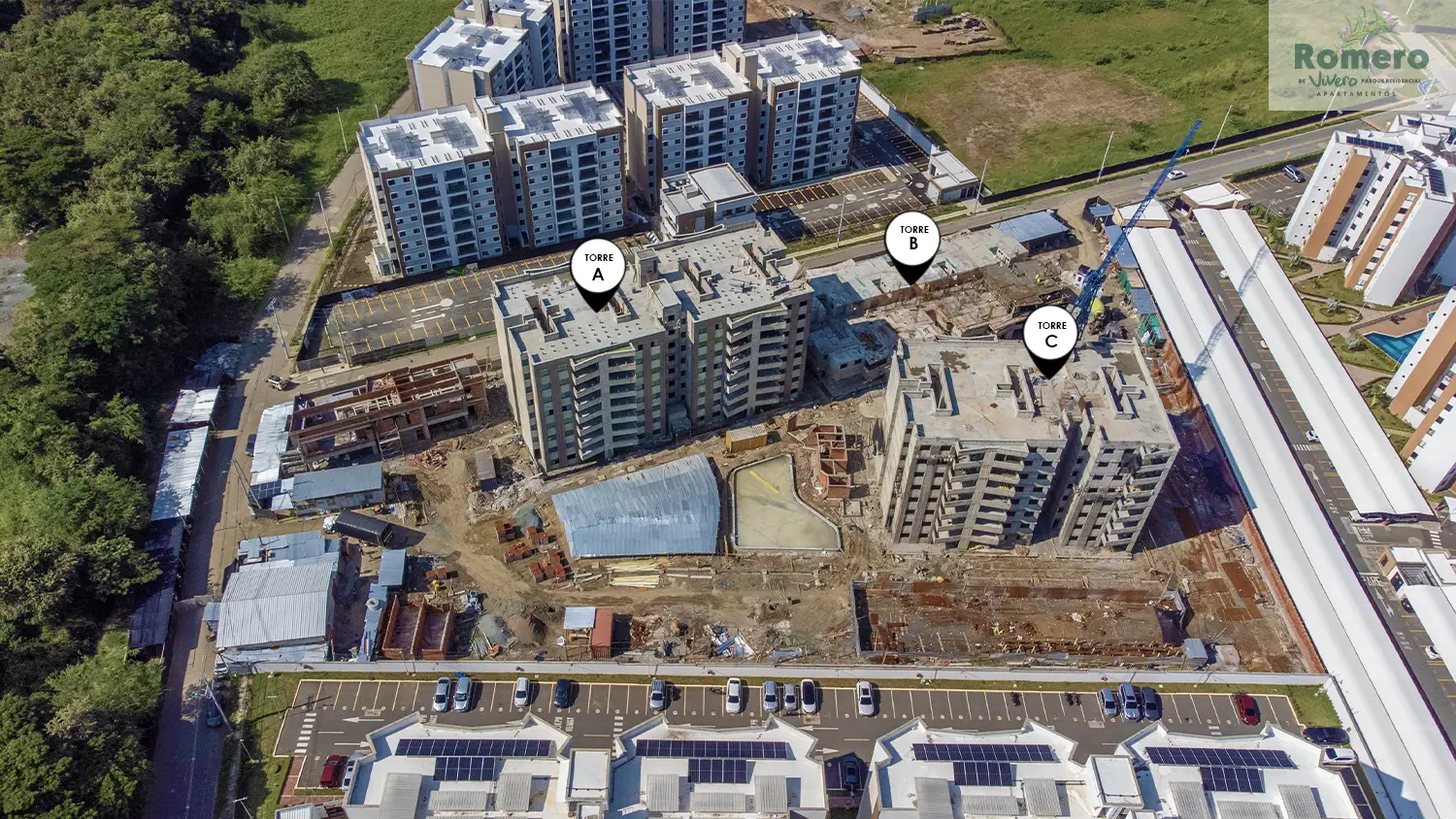 Foto del proyecto Romero en avance de obra noviembre de 2025