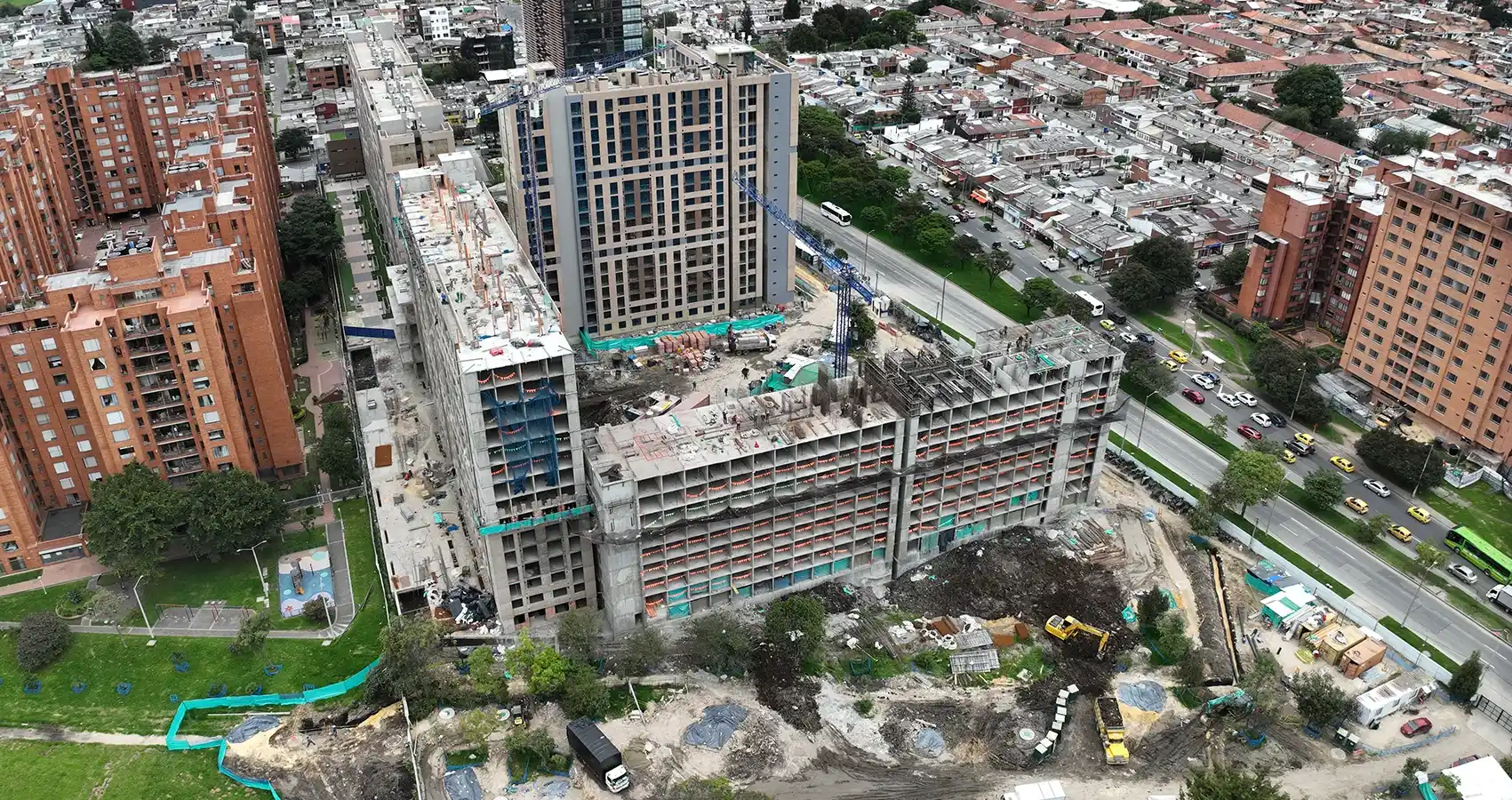 Foto del proyecto Salitre Living en avance de obra Noviembre de 2024