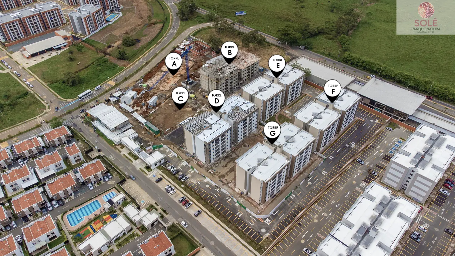 Foto del avance de obra del proyecto solé en el mes de Noviembre 2024