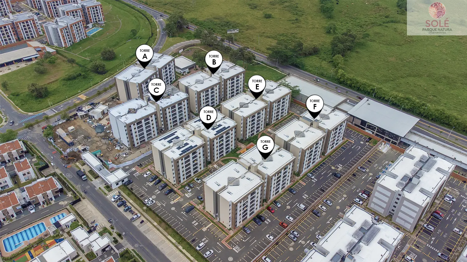 Foto del proyecto Solé en avance de obra noviembre de 2025