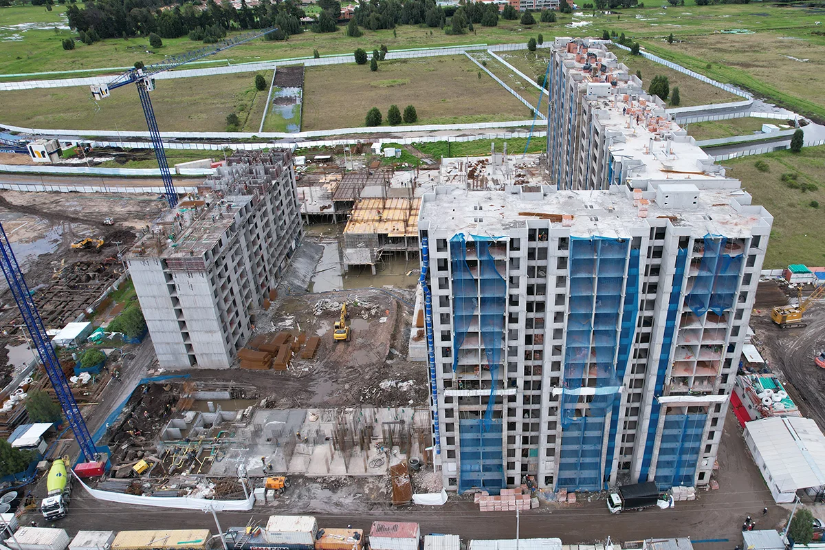 Foto del proyecto Tramonte Living en avance de obra Noviembre de 2024