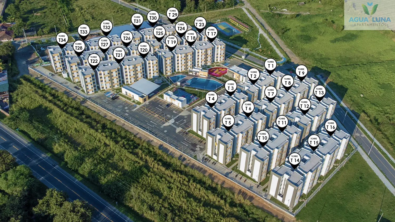 Foto del proyecto Agua luna en avance de obra octubre de 2025