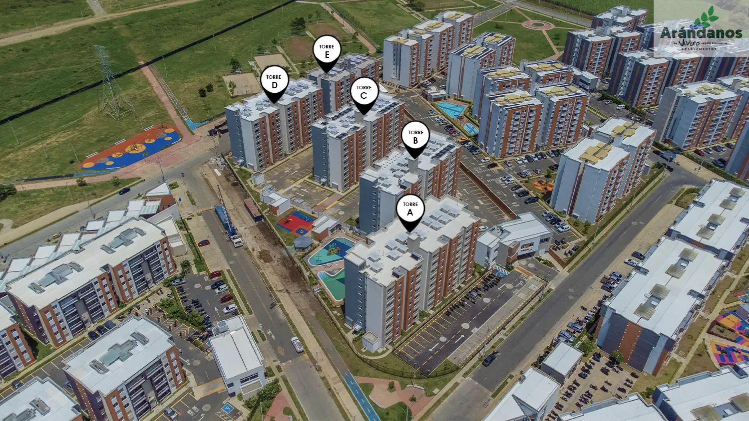 Foto del proyecto arándanos en avance de obra octubre de 2025