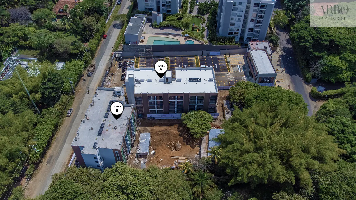 Foto del proyecto arbopance en avance de obra octubre de 2025