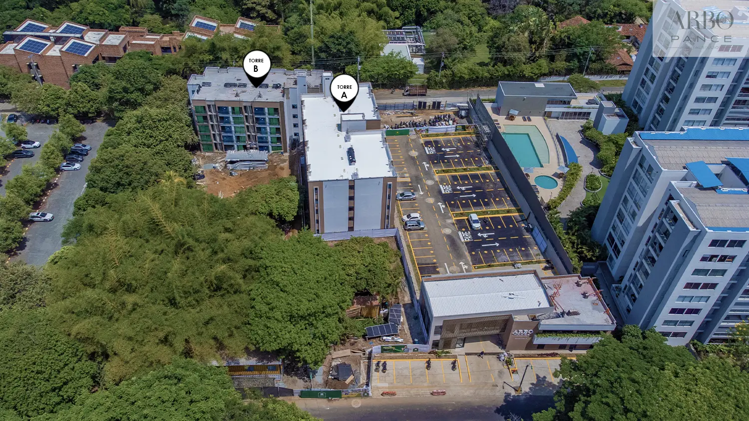 Foto del proyecto arbopance en avance de obra octubre de 2025