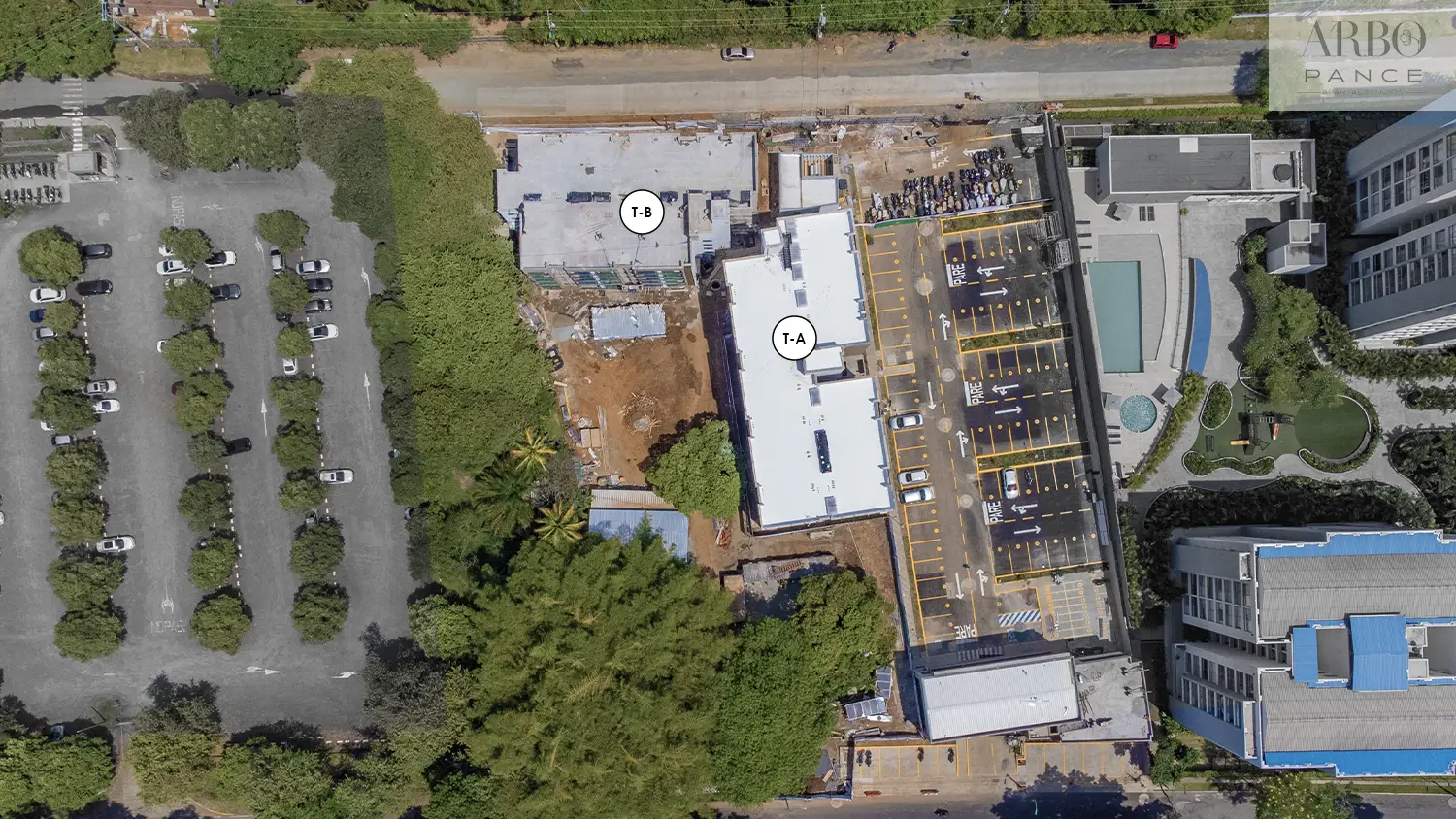 Foto del proyecto arbopance en avance de obra octubre de 2025