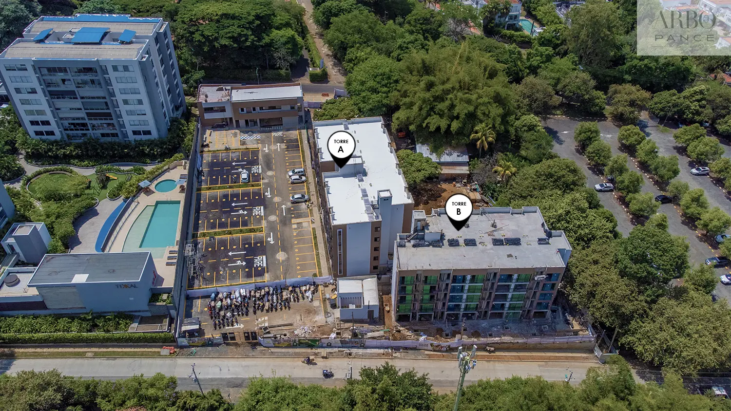 Foto del proyecto arbopance en avance de obra octubre de 2025