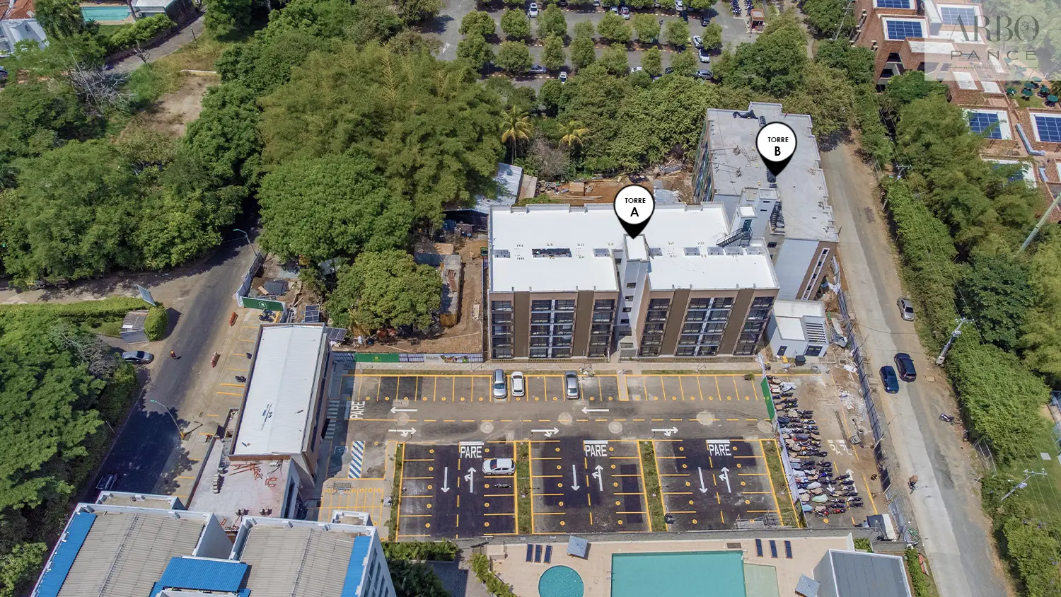 Foto del proyecto arbopance en avance de obra octubre de 2025