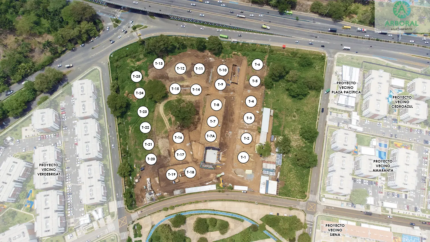 Foto del proyecto Arboral en avance de obra octubre de 2025